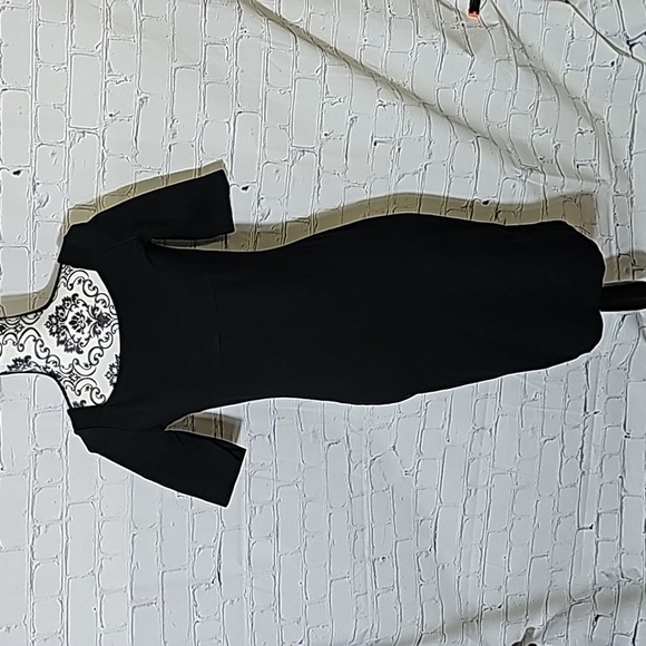 Talbots sz 4 black sheath dress - Picture 2 of 6